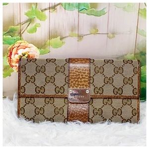 Authentic Gucci GG Monogram Wallet